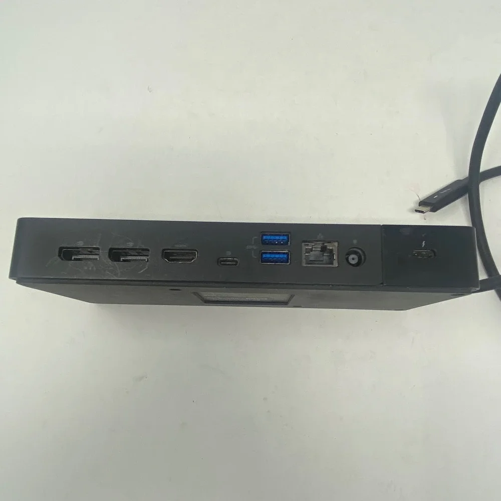 Dell WD19TBS Thunderbolt Docking Station K20A001 Black USB-C Dock No AC Adapter